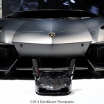 Expensive miniature model of Lamborghini Aventador